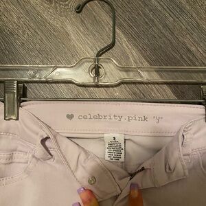 Celebrity Pink Light Pink Straight Leg Pants